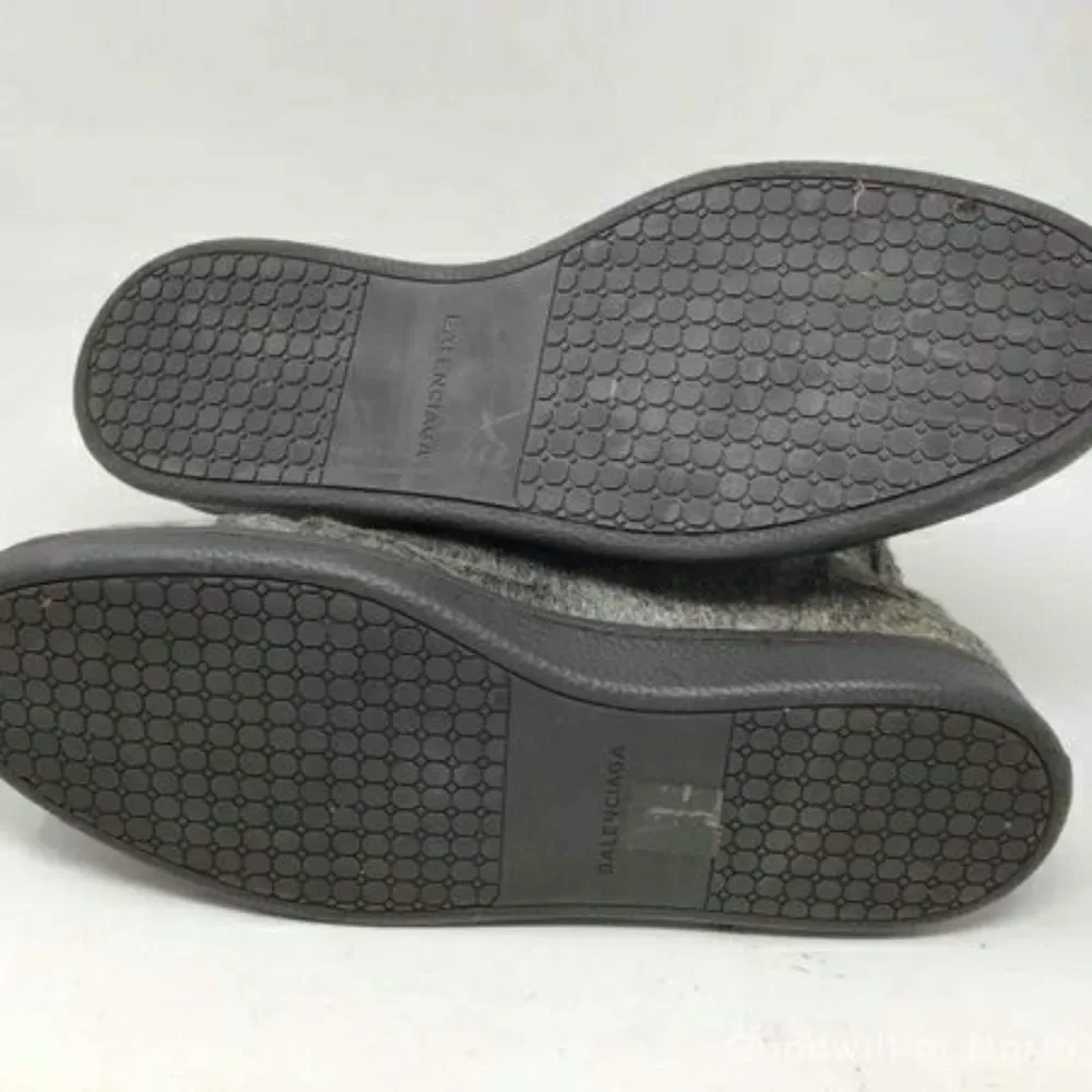 BALENCIAGA Calf‎ Hair Hi-Top Sneakers 41 - Picture 4 of 5